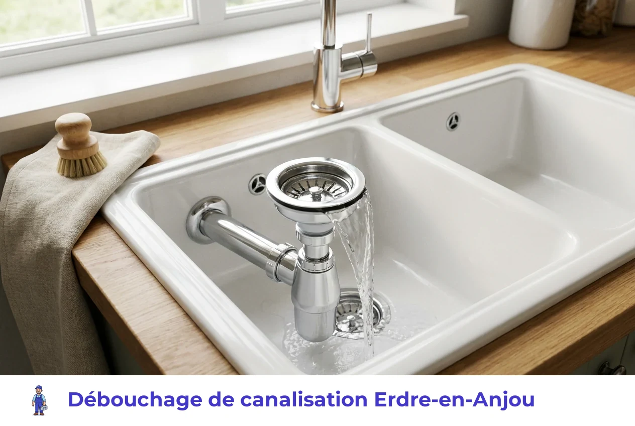 Débouchage de canalisation à Erdre-en-Anjou