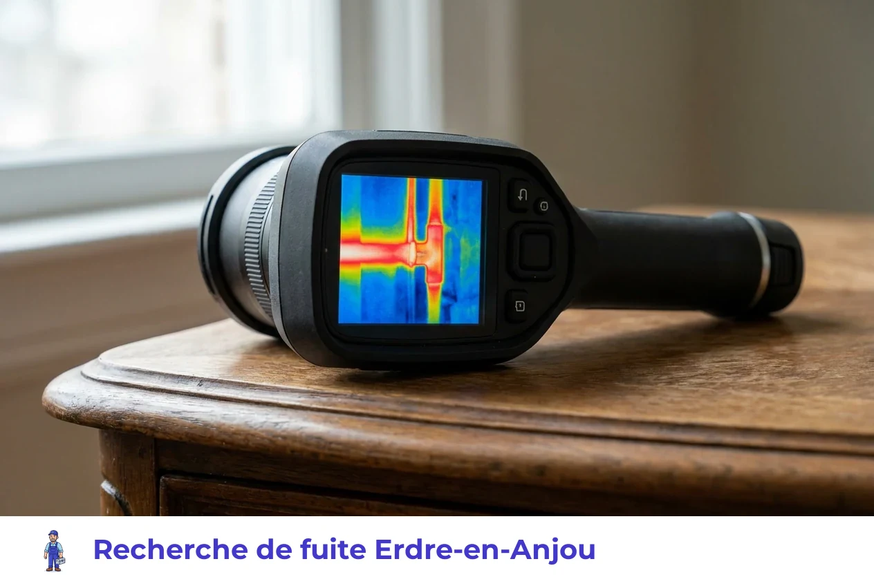 Recherche de fuite à Erdre-en-Anjou