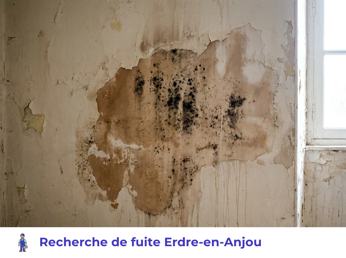 Recherche de fuite à Erdre-en-Anjou