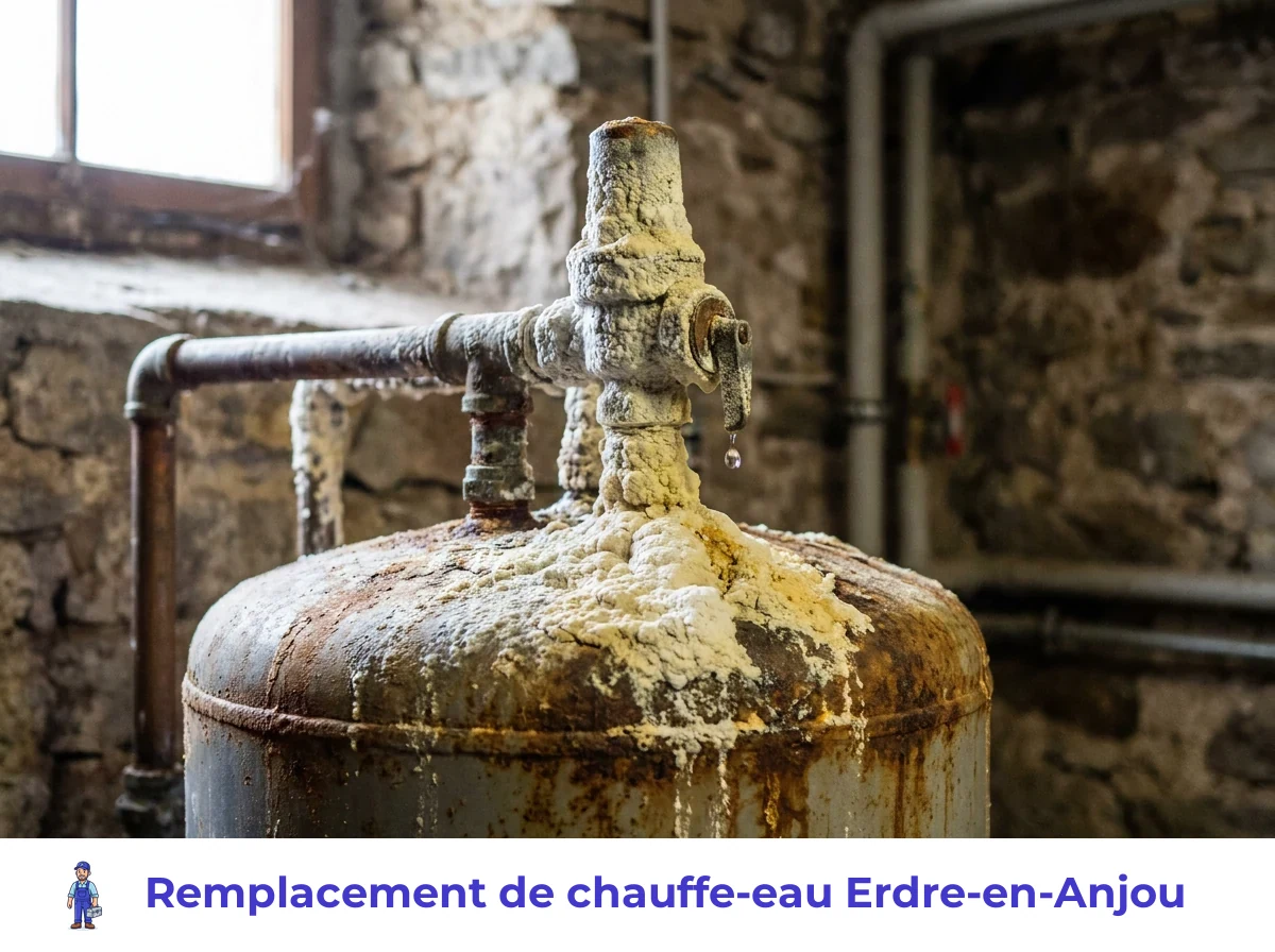Remplacement de chauffe-eau à Erdre-en-Anjou