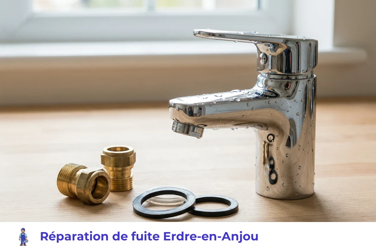 Réparation de fuite à Erdre-en-Anjou